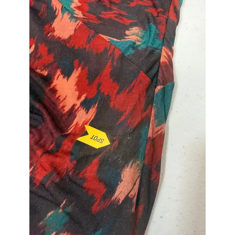 Ulla Johnson Livia multicolor ruched maxi Dress Medium - Picture 4 of 8